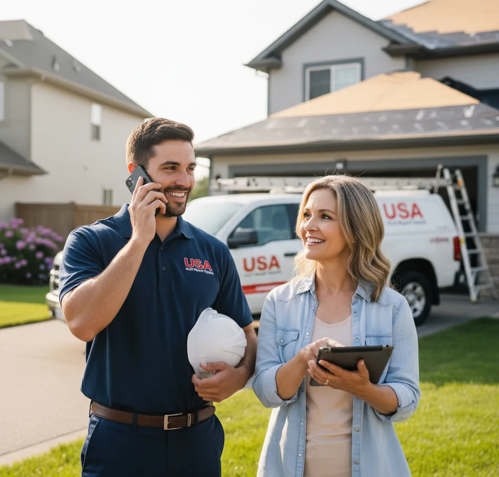 USA Roof Repair Experts customer support in Dunellen